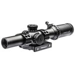 Truglo Omnia Tactical 1-8x Scope 24mm Obj 30mm Tube Black Hardcoat APTR Illuminated