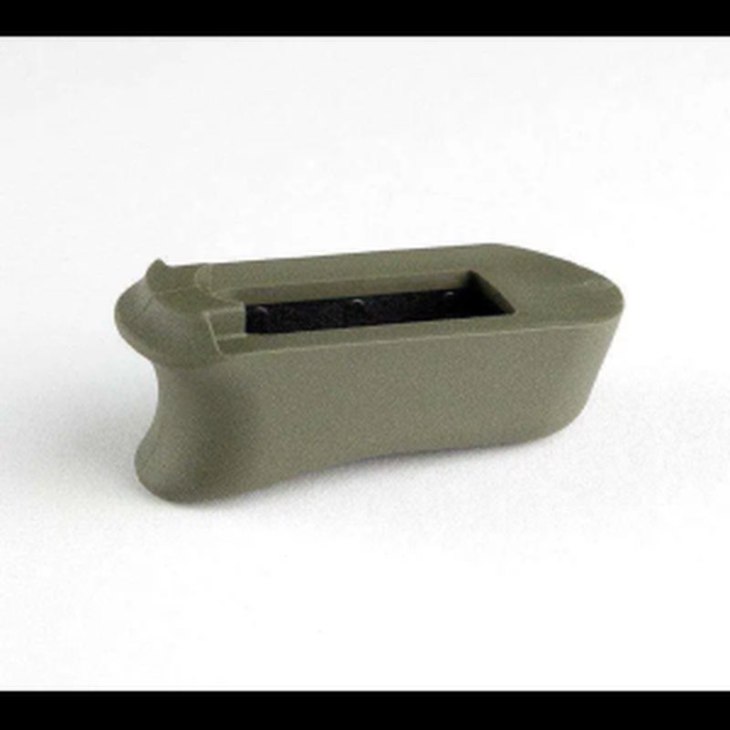 Hogue Kimber Micro 9 Extended Base Pad Rubber Magazine Accessory OD Green