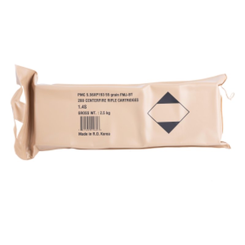 PMC X-TAC 5.56 NATO 55gr FMJ Boat Tail - Case of 200 Rounds