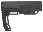 Mission First Tactical Battlelink Minimalist Stock Military For Mil Spec Size 1.148 Diameter Receiver Extensions Gray BMSMILGY