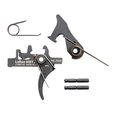 LaRue Tactical MBT-2S Black Two-Stage Curved Trigger Fits AR10/AR15