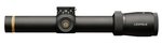 Leupold Competition VX-4.5HD Service Rifle 1-4.5x24mm Rifle Scope 30mm Tube Second Focal Plane Black Matte Red FireDot Bull-Ring Reticle MOA