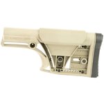 Luth-AR MBA-1 Fixed Rifle Buttstock with Adjustable Cheek Piece FDE for AR-15/AR-10