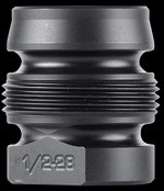 Dead Air Xeno Xero Taper Mount Muzzle Device 5/8x32 Black Nitride DA146