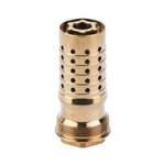 Q Rearend XL Muzzle Brake 338 Cal M18X1.5 Threaded Muzzle Device