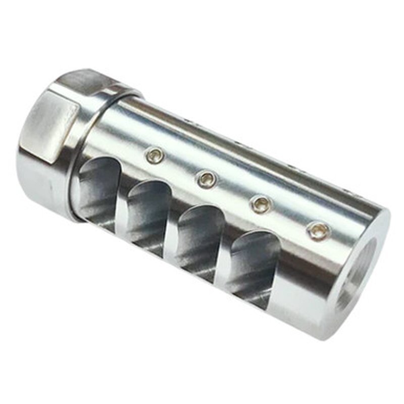 American Precision Arms Gen 3 Little Bastard Self Timing Muzzle Brake 5/8x24 .223 Cal Stainless