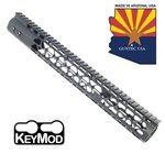 GUNTEC 15" Airlite Series Keymod Free Floating Handguard