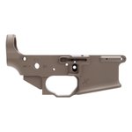 Sons of Liberty Gun Works Forward Controls Design Billet Ambi AR-15 Lower Receiver - FDE Cerakote