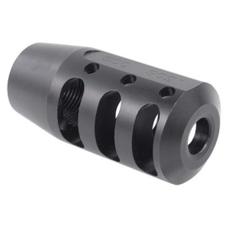 PRI Quiet Control Muzzle Brake 7.62mm 5/8"-24 Thread AR-10, LR-308 Steel Matte