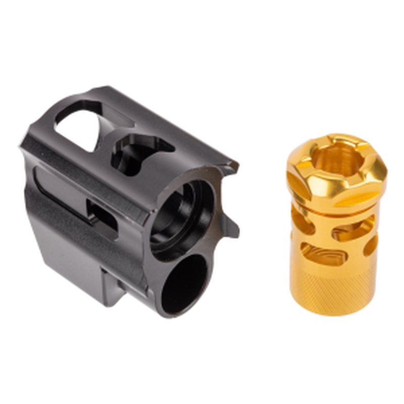 Tyrant CNC Compensator For Glock Gen5 - Black/Gold