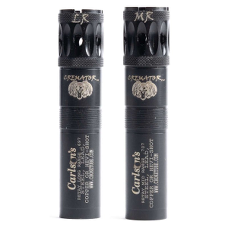 Carlson's Cremator Choke Tubes 12 Gauge Mid-Range Long-Range Ported 17-4 Stainless Steel