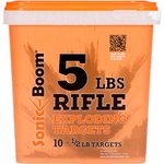 Sonic Boom Exploding Rifle Targets 1/2 lb 10 pack