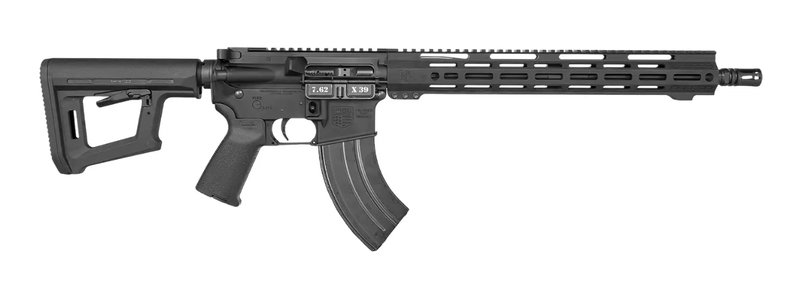 Diamondback Carbon DB15 7.62x39mm 16 Inch Barrel Black Semi-Automatic Rifle