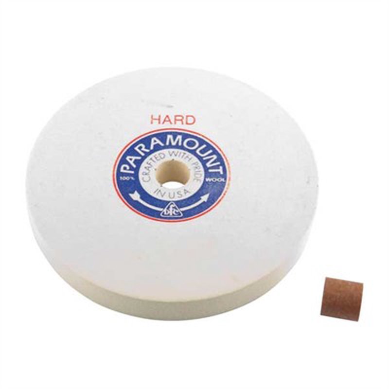 Bacon Felt Company Felt Polishing Wheels 1" Thick 6–10" Soft/Medium/Hard