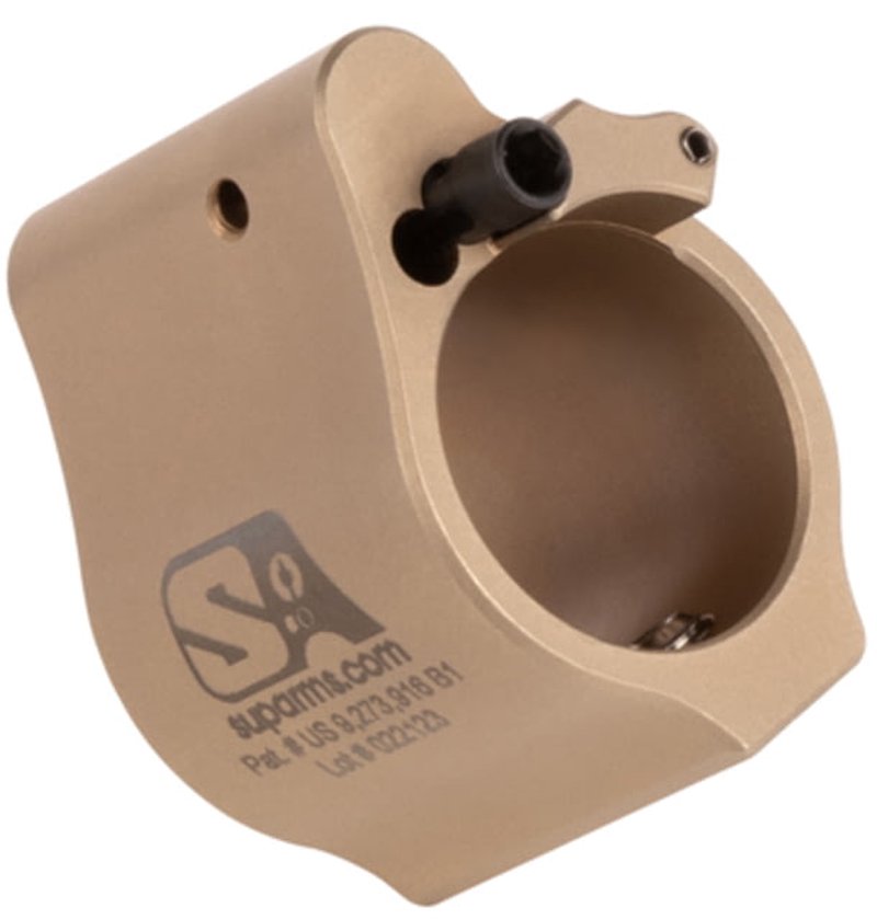 SUPERLATIVE ARMS LLC - AR-15 SOLID ADJUSTABLE GAS BLOCK