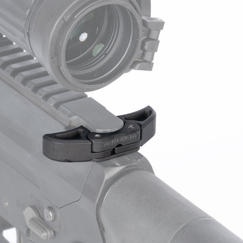Reptilia PULLER AR10 Ambidextrous Charging Handle Black Anodize