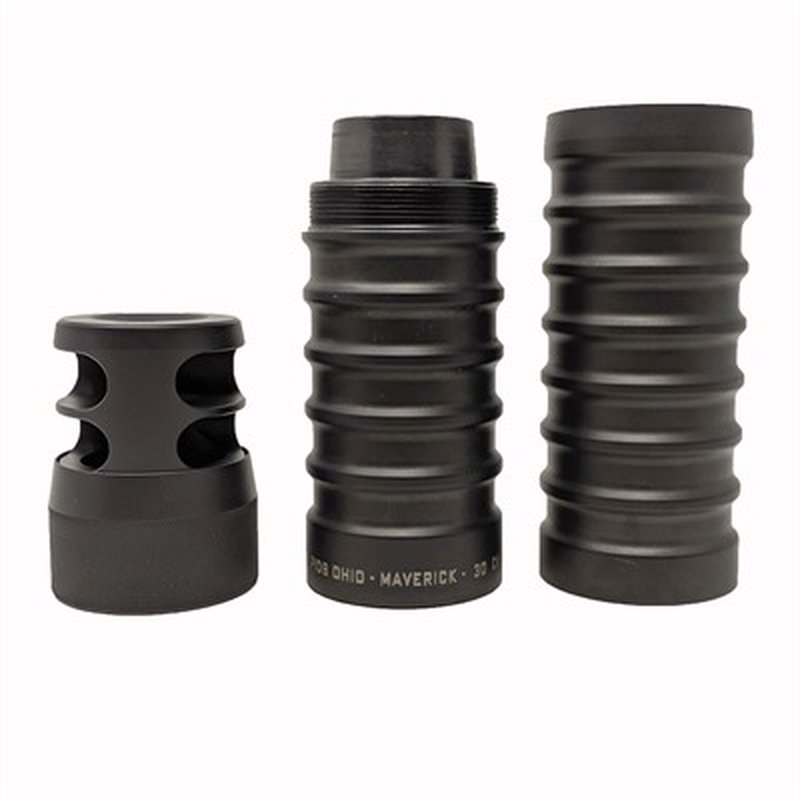Maverick Recoil Suppression System - 9.2" 30 Caliber Suppressor