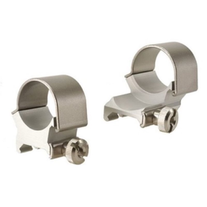 Weaver 49035 1" Detachable Extension Top Mount High Silver
