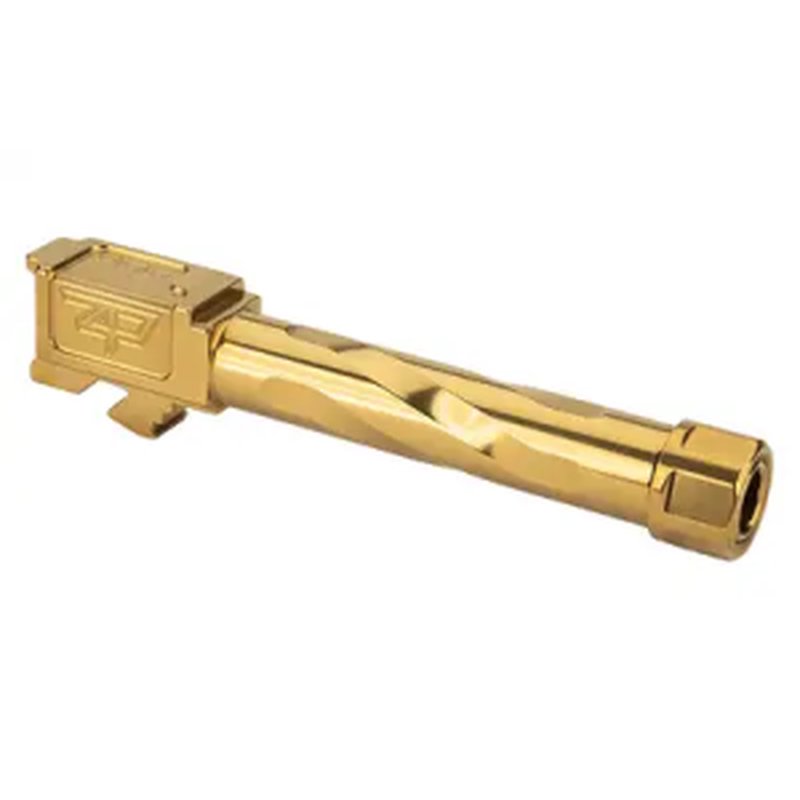 Zaffiri Precision Glock 19 Gen 3 9mm 4.50" Threaded Barrel - Gold TiN
