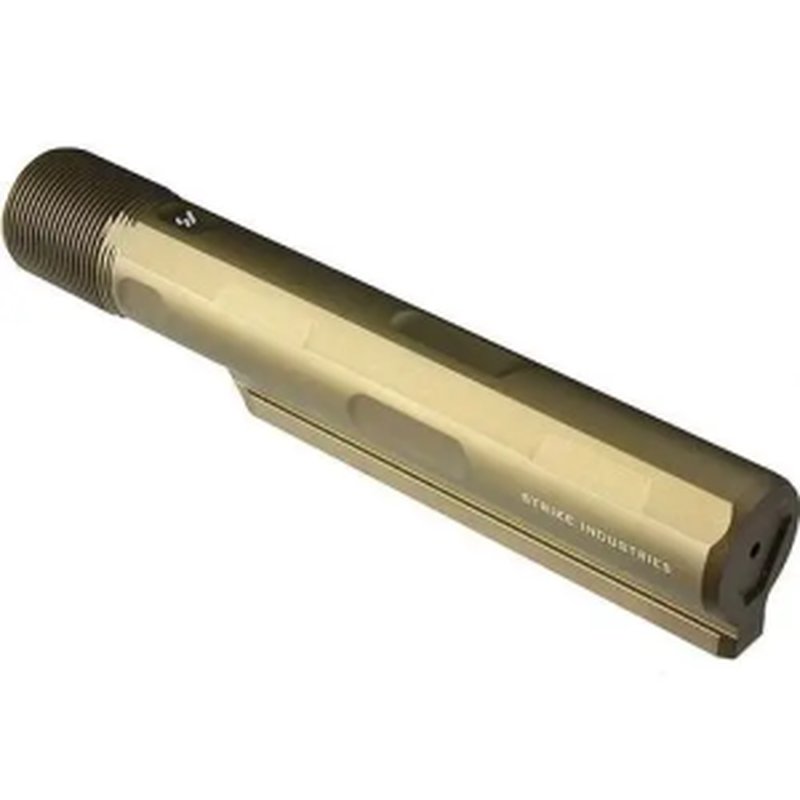 Strike Industries Advanced Receiver Extension AR-15 AR-10 Flat Dark Earth Aluminum