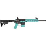 Tippmann Arms Company M4-22 LTE 22 LR Semi-Automatic Rifle - A101334 (Black & Robin Egg Blue variant)