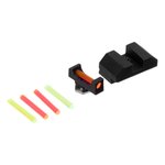 Night Fision Fiber Optic Sight Set Glock Standard Height Red Front