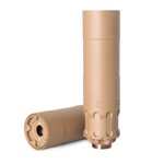 Rugged Suppressors Obsidian-9 9mm FDE Cerakote Suppressor ADAPT Modular OBSFDE9