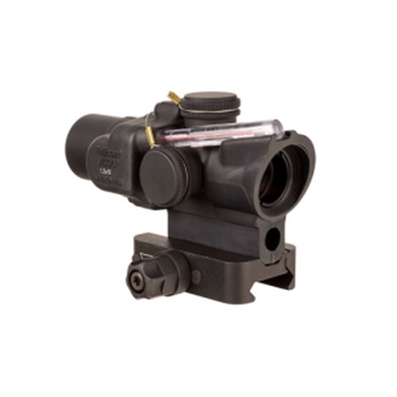 TRIJICON 1.5x16S Compact ACOG Scope Dual Illum RedRing/2MOA