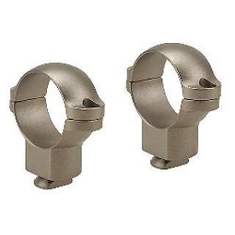 Leupold 2-Piece Dual Dovetail Rings 1" High Silver