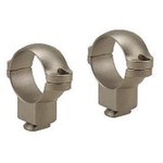 Leupold 2-Piece Dual Dovetail Rings 1" High Silver