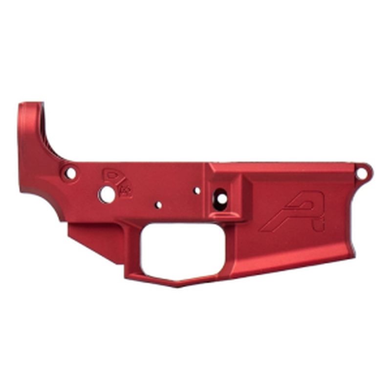 Aero Precision M4E1 Stripped Lower Receiver - Bordeaux Red Anodized