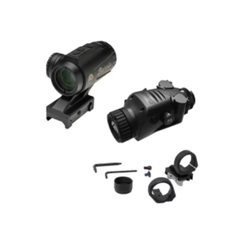 Burris 300675 BTC 35 V2 - A Thermal Clip On/Handheld/Mountable Matte Black 1-4x35mm Multi Reticle 400x300, 50Hz Resolution Zoom 1x/2x/4x, Includes SS#120623