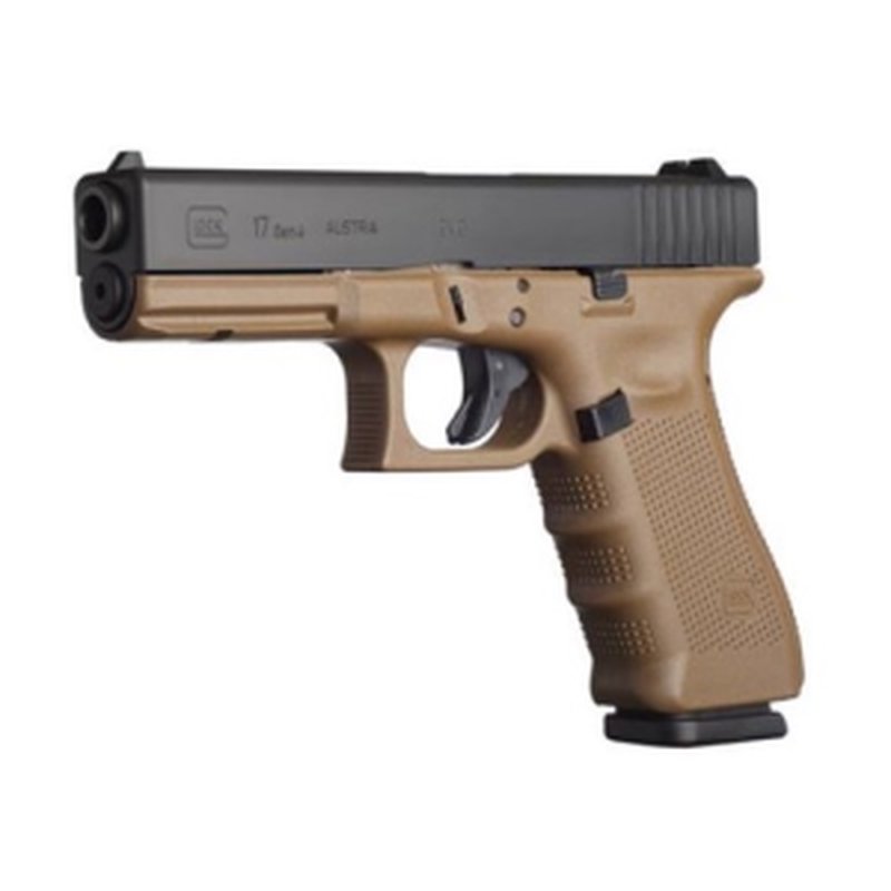 Glock G17 Gen4 9mm 4.49in FDE 10rd Semi-Auto Pistol