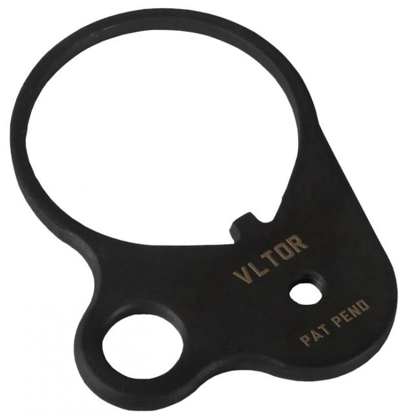 Vltor Single Attachment Sling Endplate Ambi-Oblong Enhanced Black