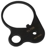 Vltor Single Attachment Sling Endplate Ambi-Oblong Enhanced Black