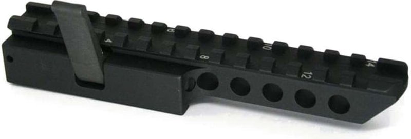 Precision Reflex Gator Grip Rail Riser Mount Power Locking Black