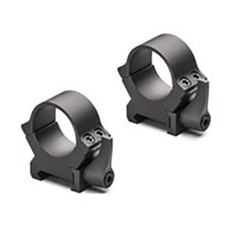 Leupold QRW2 Quick Release Weaver 1in Low Gloss Black Scope Rings