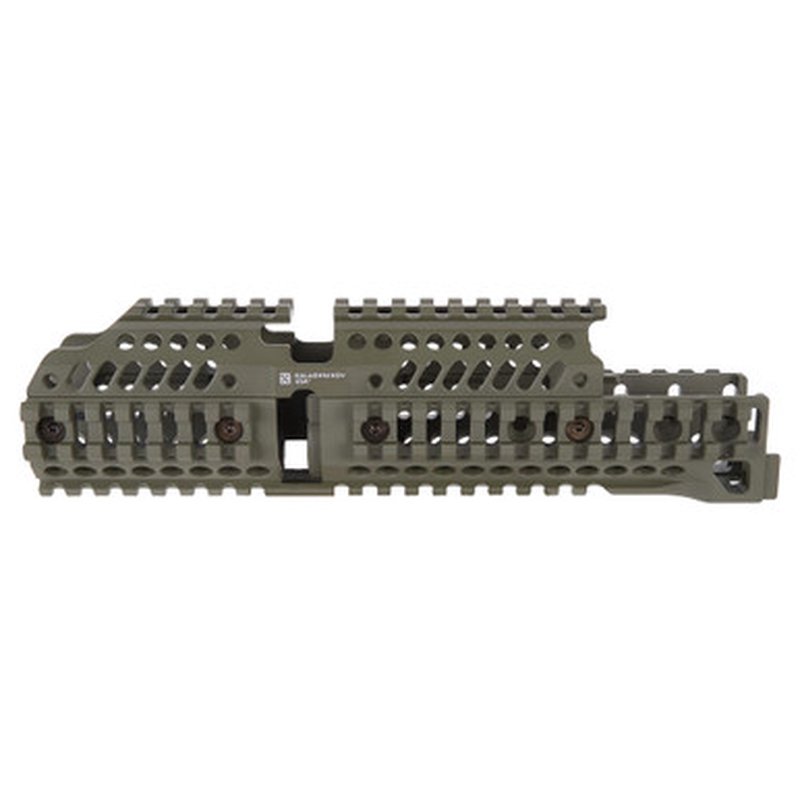Kalashnikov USA Alpha Rail AK Handguard OD Green for AK-100 Series
