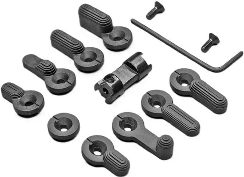 Manticore Arms Maverick Ambi Safety Kit for AR-15 Black Ambidextrous