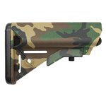 B5 Systems Enhanced SOPMOD Mil-Spec AR-15 Carbine Stock Woodland Camouflage SOP-1188
