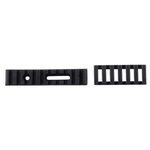 ERGO Picatinny Rail with Mounting Hardware 6" Polymer Black
