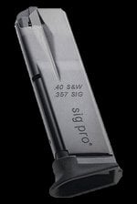 Sig Sauer SP2022 Factory Pistol Magazine 10 Round .40 S&W/.357 SIG Blued Steel
