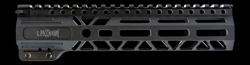 Faxon Firearms Streamline 9 AR-15 Handguard 6061 Aluminum M-LOK Hard Coat Anodized