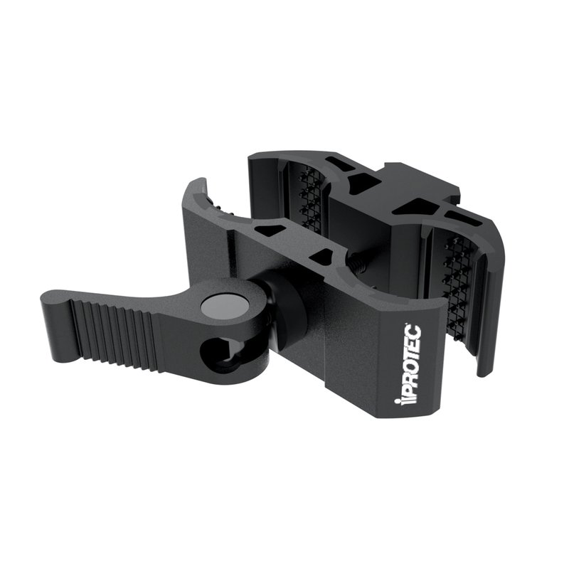 iProtec Universal Long Gun Mount Clamp With Accessory Rail 6108