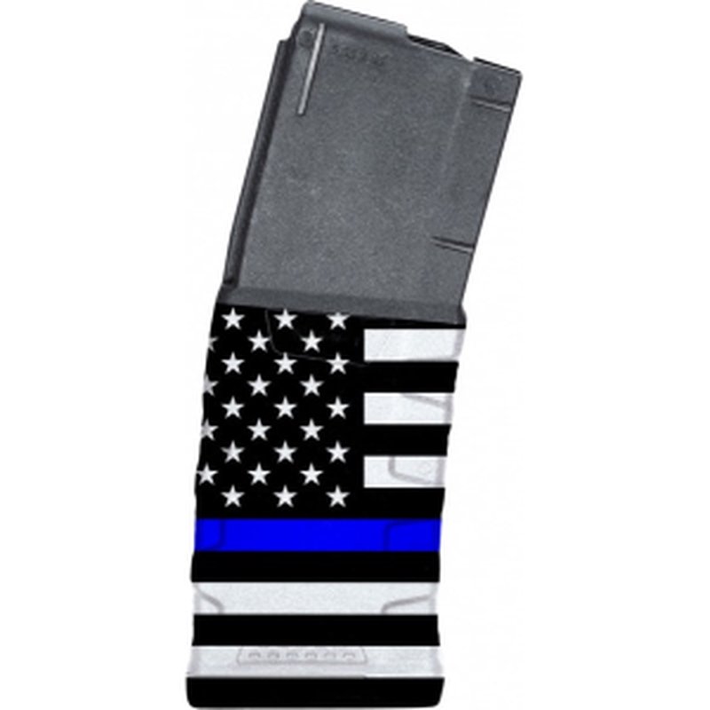 Mission First Tactical EXDPM556-AMB1 AR15 223 Poly Mag 30rd Blue LNE