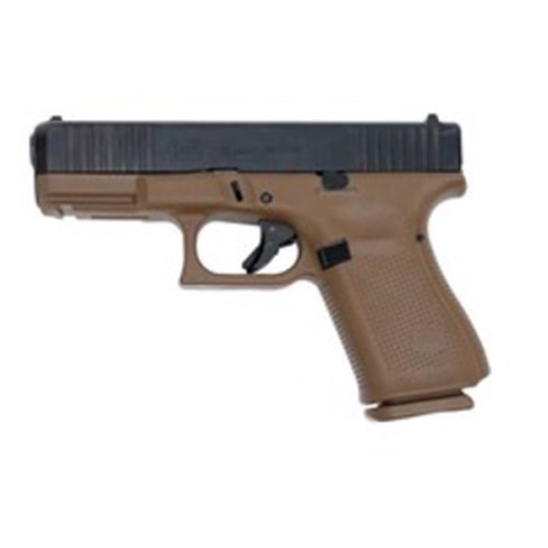 Glock G19 Gen5 9mm 4.02" Threaded Barrel 15rd FDE