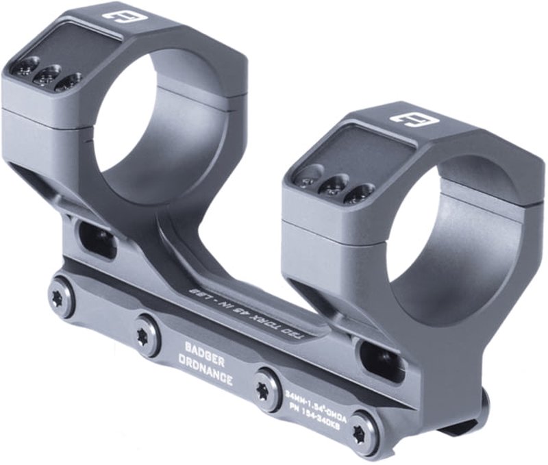 Badger Ordnance Condition One MAX Riflescope Mount 36mm 1.54in 20 MOA Cant Black