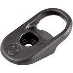 Magpul MAG504-BLK MSA MOE Sling Attachment Steel Black Melonite
