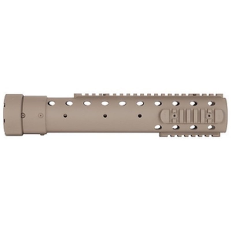Precision Reflex AR-15/M16 Round Free Float Carbon Fiber Extended Forearm