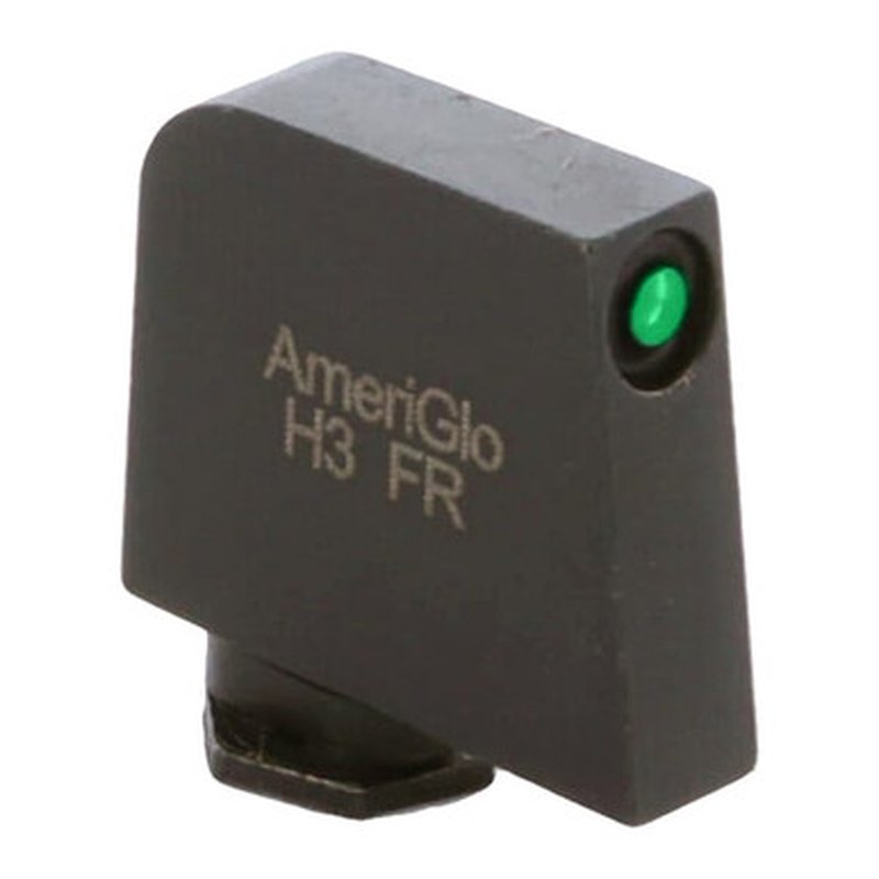 AmeriGlo GL-412-389 Green Tritium Front Sight Black Outline for Glock